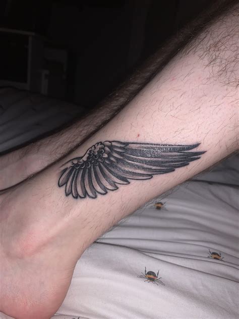 hermes wing tattoo.